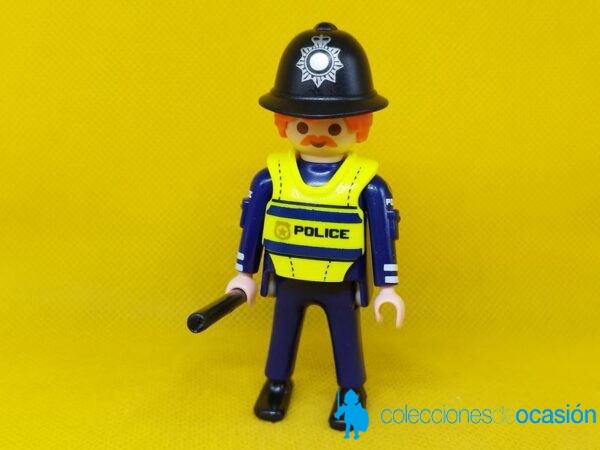 Playmobil Policía inglés con chaleco reflectante, bobby