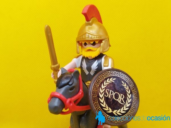 Playmobil Pretor Romano con caballo y escudo custom
