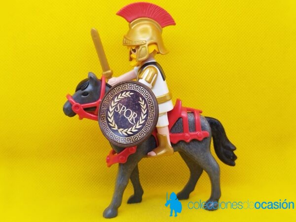 Playmobil Pretor Romano con caballo y escudo custom - Imagen 3