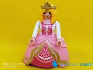 Playmobil Princesa con vestido rosa
