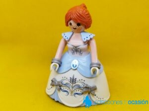 Playmobil Princesa pelirroja medieval, mujer medieval