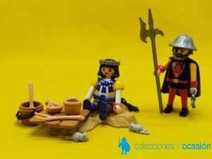 Playmobil Príncipe cautivo con carcelero REF 3328