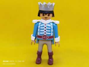 Playmobil Principe medieval, rey del reino del Hielo