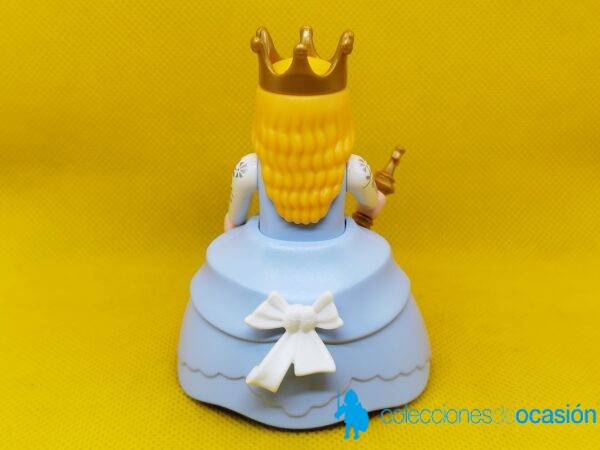 Playmobil Reina con vestido azul, princesa - Imagen 4