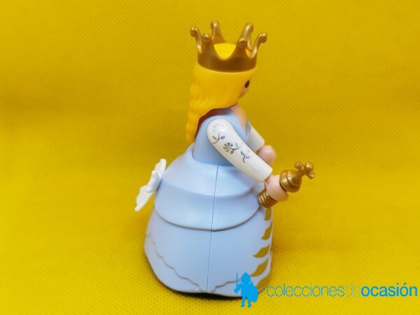 Playmobil Reina con vestido azul, princesa - Imagen 3