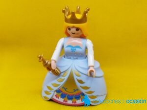 Playmobil Reina con vestido azul, princesa