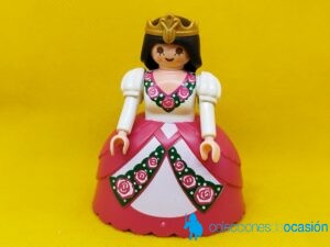 Playmobil Reina medieval, princesa con vestido de rosas