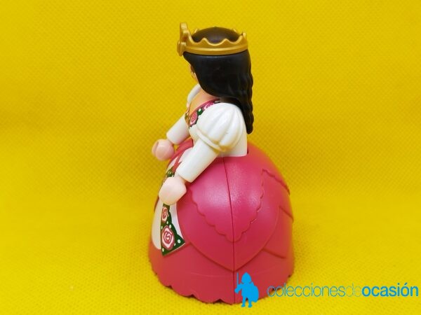 Playmobil Reina medieval, princesa con vestido de rosas - Imagen 2