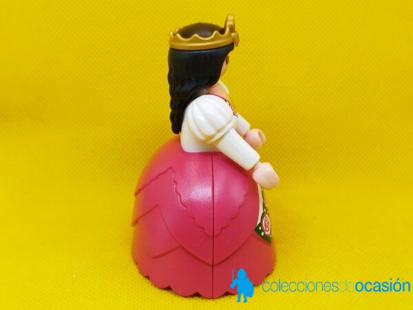 Playmobil Reina medieval, princesa con vestido de rosas - Imagen 3