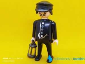 Playmobil Revisor de tren, maquinista