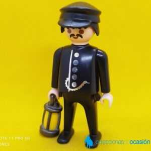 Playmobil Revisor de tren, maquinista
