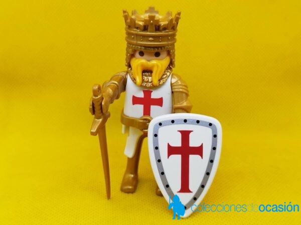 Playmobil Rey cruzado, rey medieval