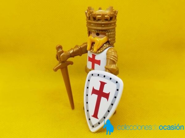Playmobil Rey cruzado, rey medieval - Imagen 2