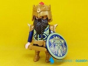 Playmobil Rey enano, caballero medieval enano