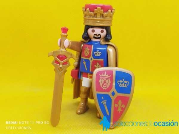 Playmobil Rey medieval, caballero del reino del León