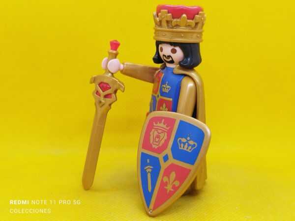 Playmobil Rey medieval, caballero del reino del León - Imagen 2