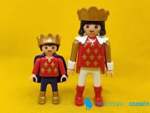 Playmobil Rey y príncipe medieval, realeza, conde, duque