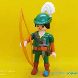 Playmobil Robin Hood, arquero medieval, bandido del bosque