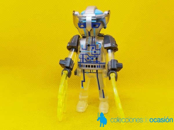 Playmobil Robot transparente con rayos