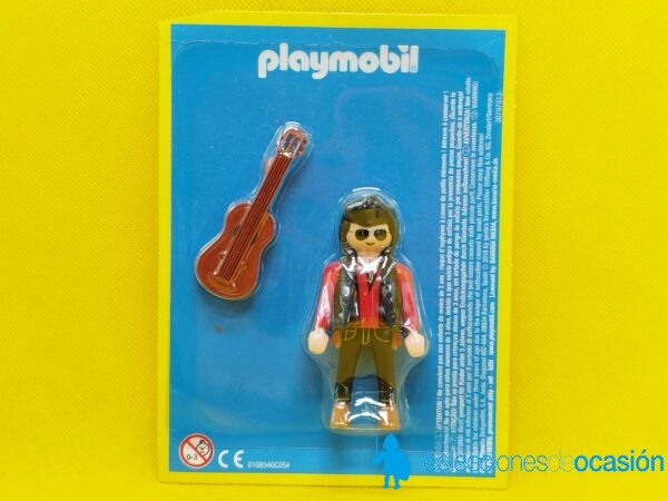 Playmobil Rockero, músico, Elvis, colección Planeta