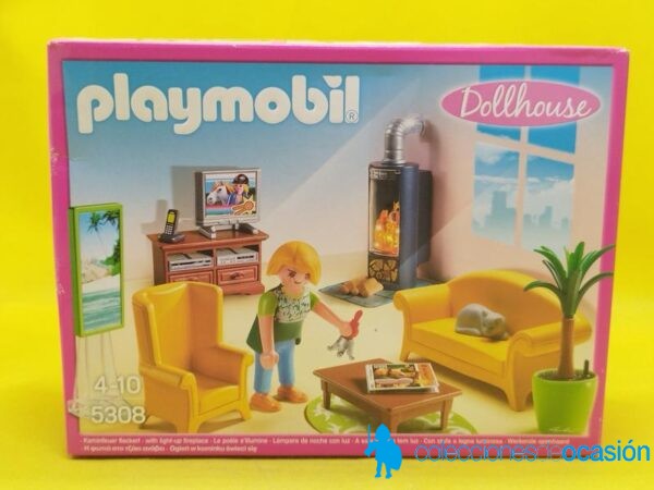 Playmobil Salón con chimenea REF 5308
