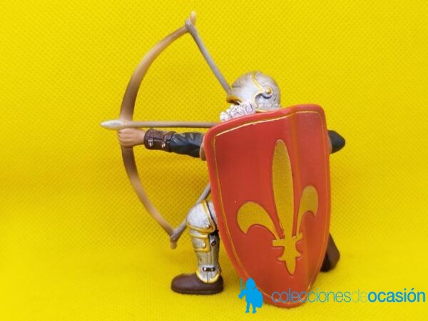 Schleich Arquero medieval arrodillado REF 70057 - Imagen 3