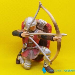 Schleich Arquero medieval arrodillado REF 70057