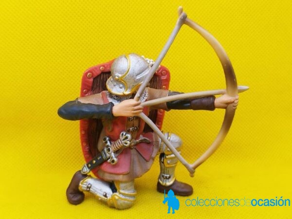 Schleich Arquero medieval arrodillado REF 70057 - Imagen 2