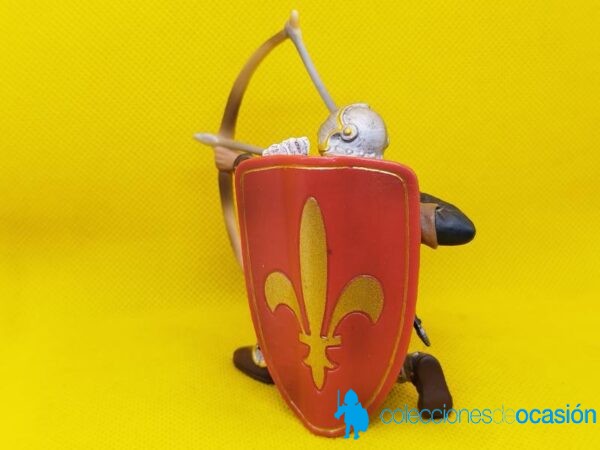 Schleich Arquero medieval arrodillado REF 70057 - Imagen 4