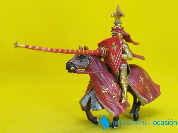 Schleich Caballero de Torneo Flor de Lis 70019 - Imagen 2