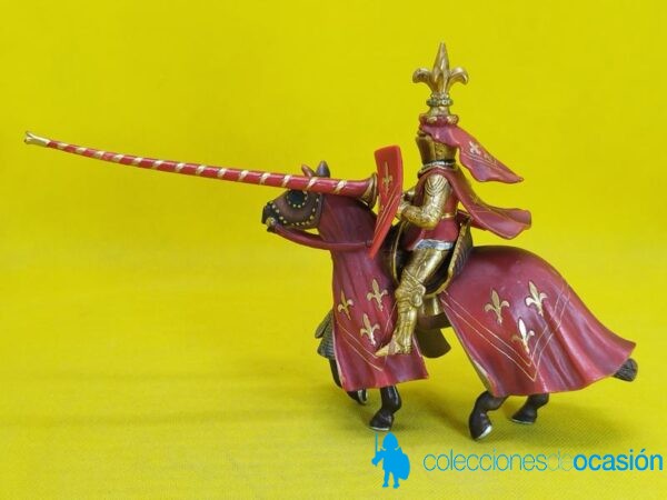 Schleich Caballero de Torneo Flor de Lis 70019 - Imagen 3