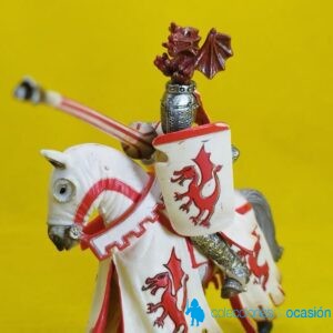 Schleich Caballero de torneo del dragón rojo REF 70046