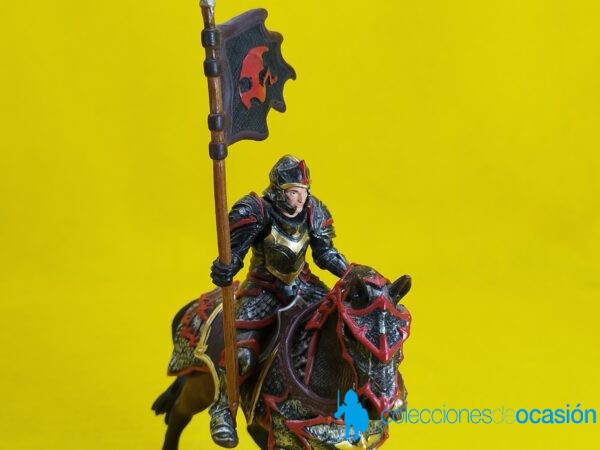 Schleich Caballero del dragón a caballo con lanza REF 70102