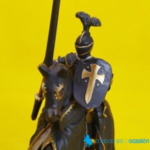 Schleich Caballero negro de torneo REF 70032