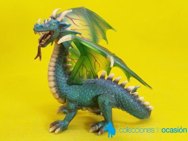 Schleich Dragón verde REF 70033 - Imagen 2