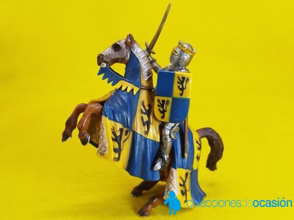 Schleich Principe sobre caballo encabritado REF 70009 - Imagen 2