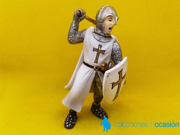 Schleich Templario con escudo y martillo de combate schleich 70037 - Imagen 2