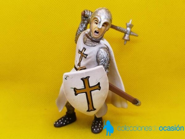 Schleich Templario con escudo y martillo de combate schleich 70037