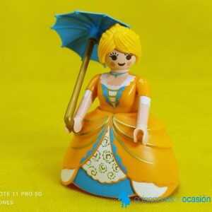 Playmobil Señora con vestido amarillo, cortesana, princesa