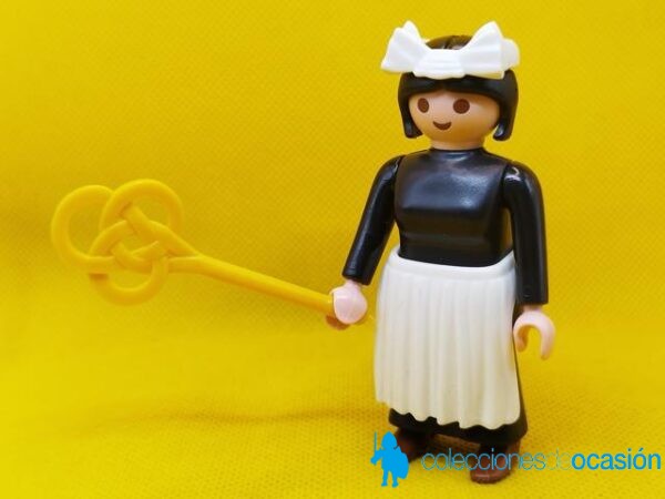 Playmobil Señora de la limpieza vintage, doncella victoriana
