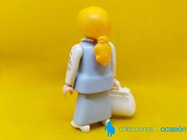 Playmobil Señora victoriana con bolso blanco, mujer vintage - Imagen 3