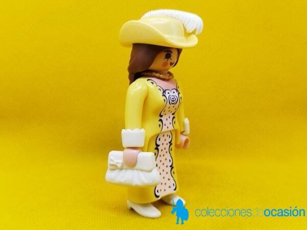 Playmobil Señora vintage con bolso blanco - Imagen 2