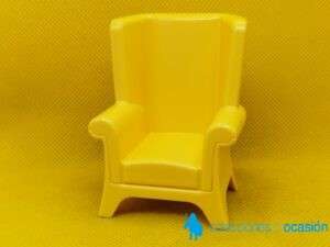 Playmobil Sillón amarillo, mueble