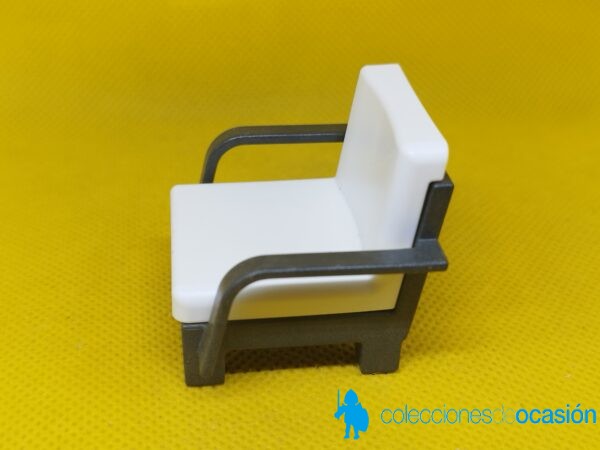 Playmobil Sillón blanco, butaca, mueble - Imagen 3