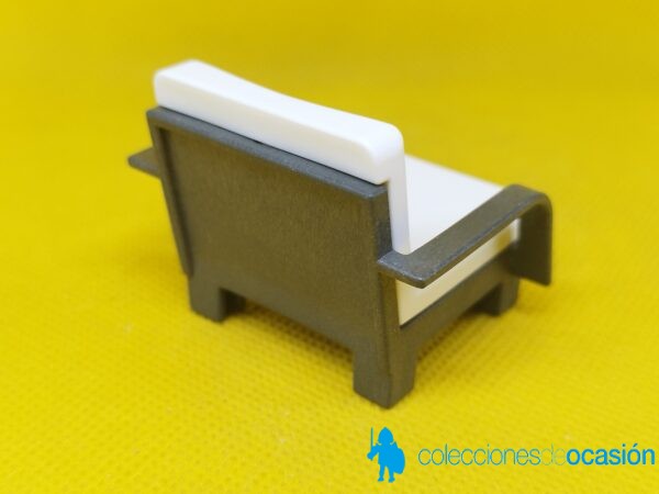 Playmobil Sillón blanco, butaca, mueble - Imagen 4