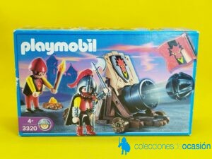 Playmobil Soldados del dragón con cañón REF 3320