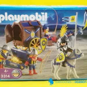 Playmobil Soldados del rey y carruaje del tesoro REF 3314