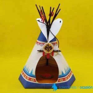 Playmobil Tipi india con hoguera