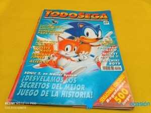 Revista de videojuegos Mega sega Nº 1