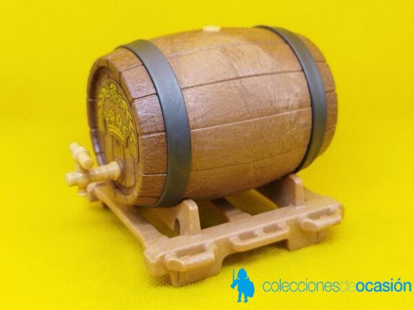 Playmobil Tonel grande de taberna con grifo y soporte REF 6218 - Imagen 2